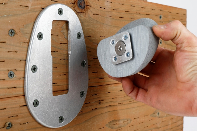 Picture of Removable Climbing Hold (NO BASEPLATE) (ONE HOLD WITH KEY INSTALLED ONLY)