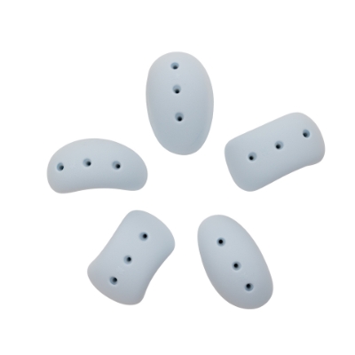 Picture of DOD: 5 Large Basic Pinches Set #3 (Screw-On) - Extra Light Blue