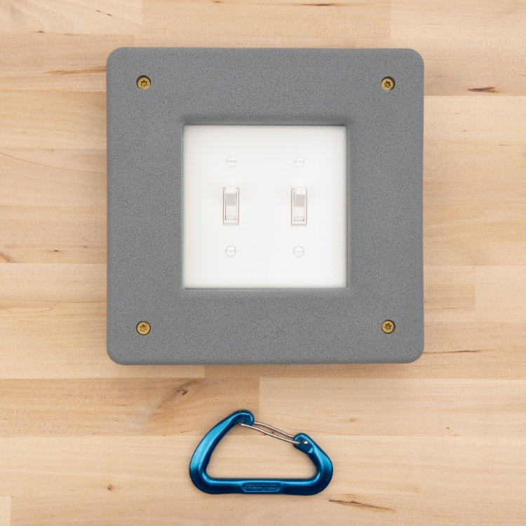 Picture of DOD: Modern Double Gang Outlet/Switch Cover #10 - Gray