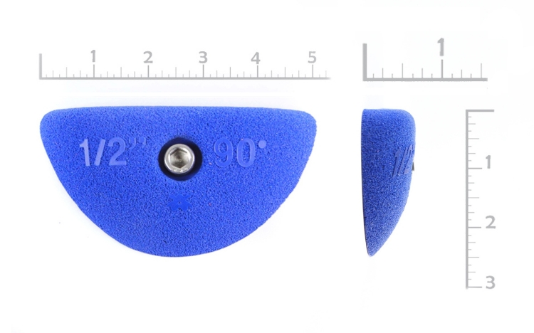 Picture of 1/2" x 90° Flat Crimps (Bolt-On) (Set of 2)