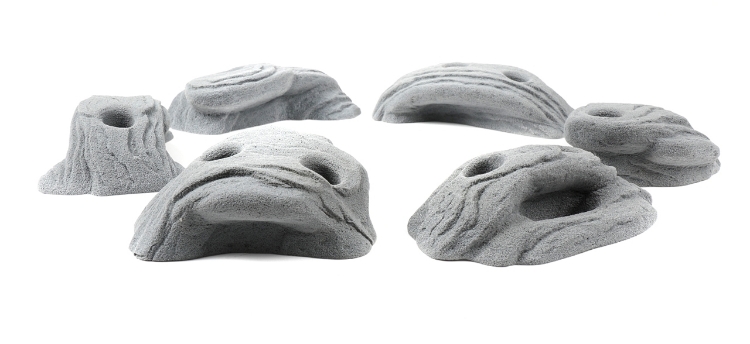Picture of 2 Bolt Playground Climbing Holds - Sandstone - 6 Pack