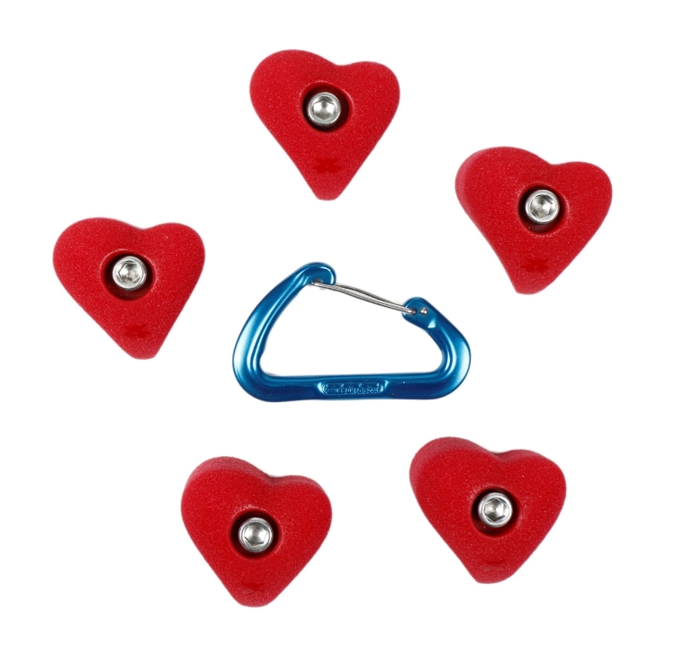 Picture of 5 Small Heart Feet (Bolt-On)