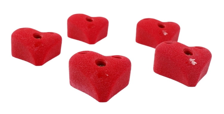 Picture of 5 Small Heart Feet (Screw-On)