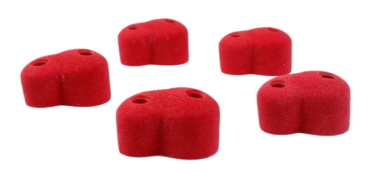 Picture of 5 Small Heart Feet (Screw-On)