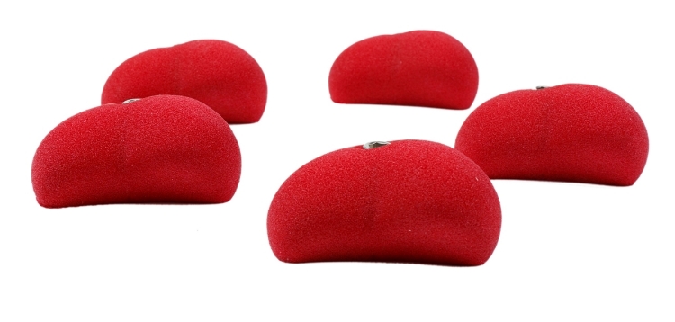 Picture of 5 Heart Mini Jugs (Bolt-On)