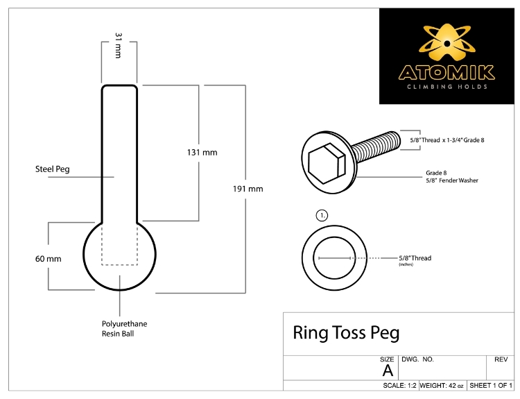 Picture of Ring Toss Peg