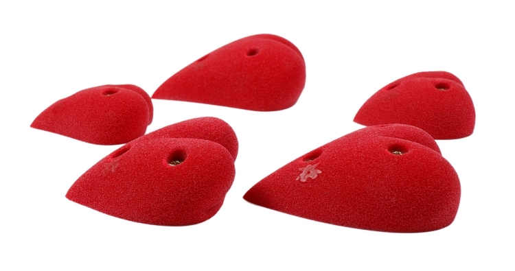 Picture of 5 Medium Hearts (Screw-On)