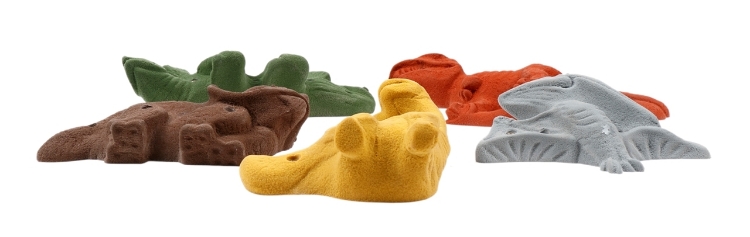 Picture of 5 Pack XL Dinosaurs (Screw-On)