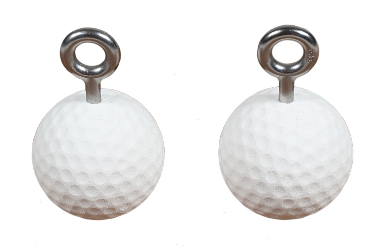 Picture of 3-1/2" Hanging Golf Balls (Set of 2)