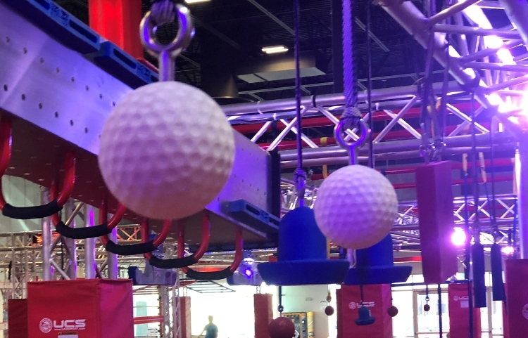 Picture of 3-1/2" Hanging Golf Balls (Set of 2)