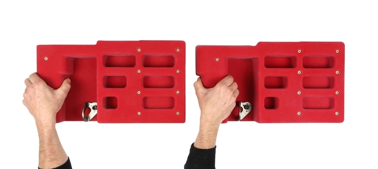 Picture of Atomik Grip Training HangBoard (3 Row)(Two pieces)