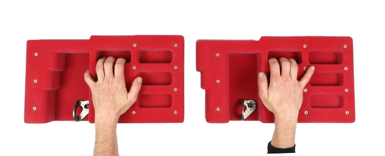 Picture of Atomik Grip Training HangBoard (3 Row)(Two pieces)