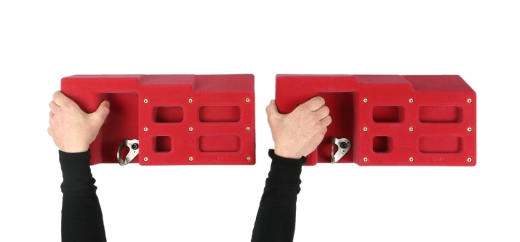 Picture of Atomik Grip Training HangBoard (2 Row)(Two pieces)