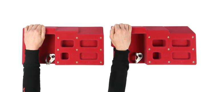 Picture of Atomik Grip Training HangBoard (2 Row)(Two pieces)