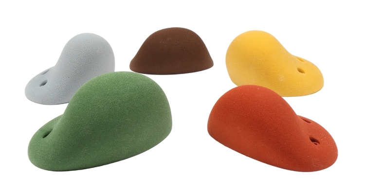 Picture of 5 Large Basic Steep Wall Slopers (Screw-On)