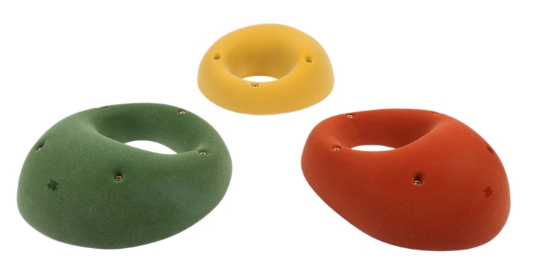 Picture of 3 Pack XXL Steep Wall Hueco Slopers (Screw-On)