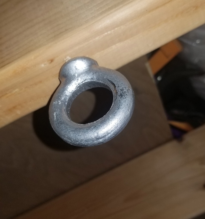 Picture of Heavy Duty Lag Screw Eye Bolt (1/2" x 3-1/4")