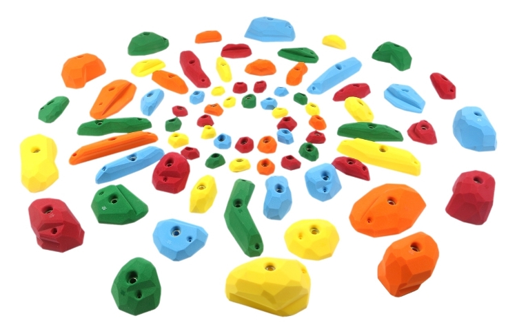 Picture of 75 Pack Facets (Feet, Crimps, Pinches, Jugs)