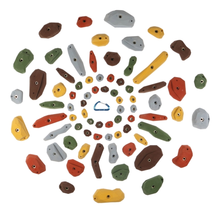 Picture of 75 Pack Facets (Feet, Crimps, Pinches, Jugs)