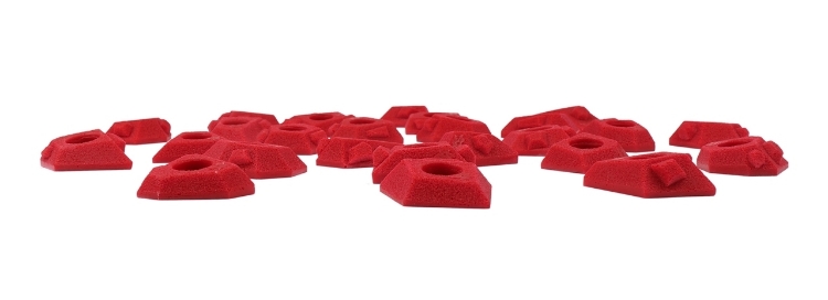 Picture of 12 Super Small Hedron Tech Feet (From 25 pack)