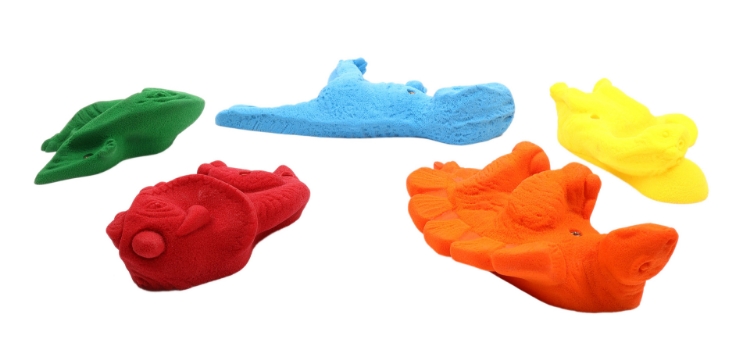 Picture of 5 Pack XL Dinosaurs (Screw-On)