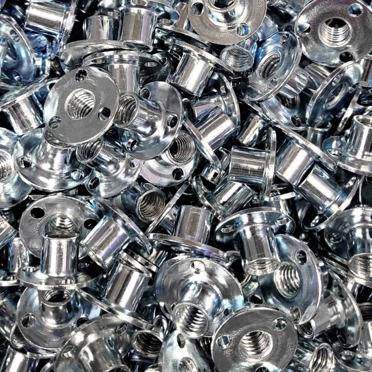 Picture of T-nut (Round Base Zinc) (2000 piece)Case Quantity