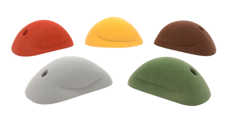 Picture of 5 Large Simple Slopers (Screw-On)