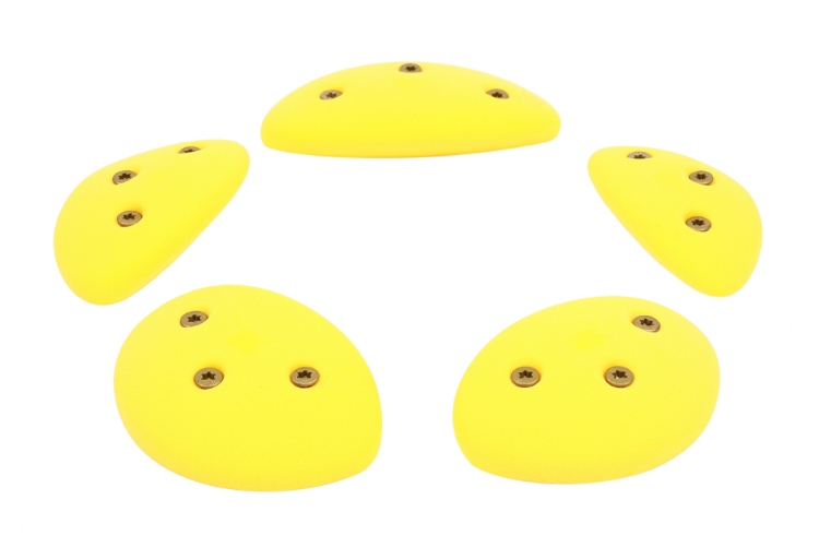 Picture of 5 Medium Steep Wall Oval Crimps Set #1 (Screw-On)