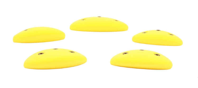 Picture of 5 Medium Steep Wall Oval Crimps Set #1 (Screw-On)