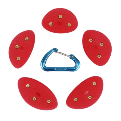 Picture of 5 Medium Steep Wall Oval Crimps Set #2 (Screw-On)