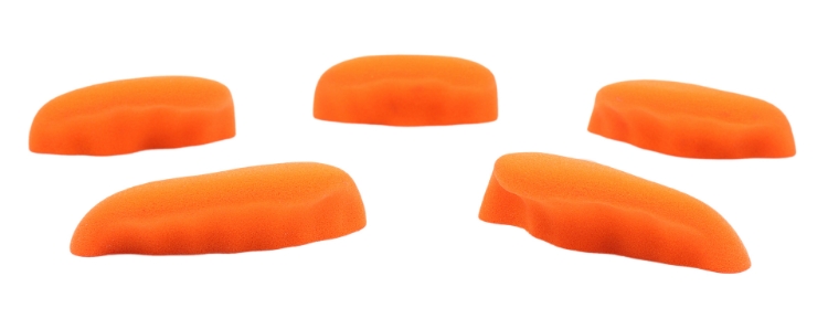 Picture of 5 Golfus Steep Wall Crimps Set #1 (60-Degree Incut)