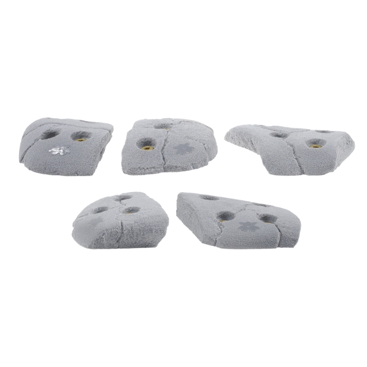 Picture of 5 Small Granite Crimps Set #2 (Screw-On)