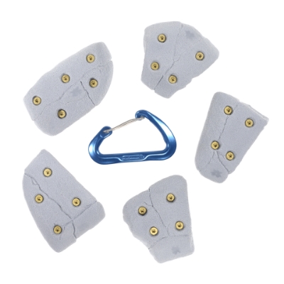 Picture of 5 Small Granite Crimps Set #1 (Screw-On)