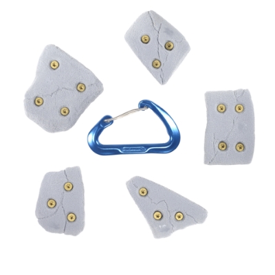 Picture of 5 Small Granite Crimps Set #3 (Screw-On)