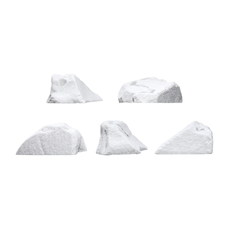 Picture of 5 Medium Granite Edges Low-Angle (Screw-on)