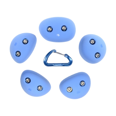 Picture of 5 Pack 2-Bolt Foothold Playground Climbing Holds Contractor Grade