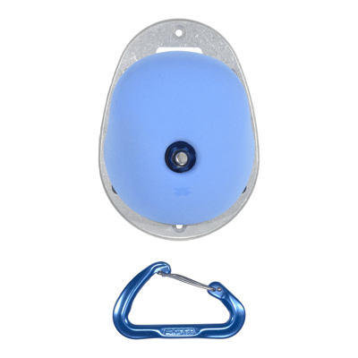 Picture of Removable Climbing Hold (STEEP WALL JUG) with Complete Bracket (One Hold Only With Key and Metal Baseplate Installed)