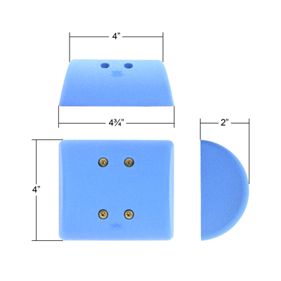 Picture of 4" x 100º System Pinches (Screw-On) (Set of 2)