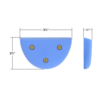 Picture of System Crimps #1 (1/2" x 105°) (Screw-On) (Set of 2)