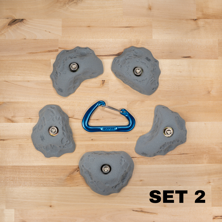 Picture of 5 Limestone Mini Slopers (Sets 1 through 3)
