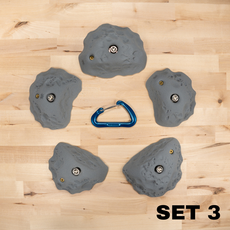Picture of 5 Large Limestone Slopers (Sets 1 through 3)