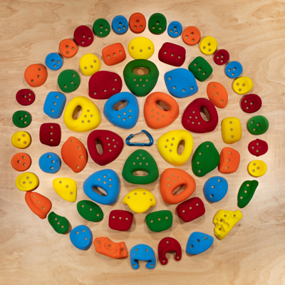 Picture of 65 Pack Set #1 for Ages 2 to 7 (Equips an 8' x 8' wall) (SCREW-ON)