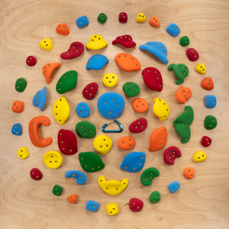 Picture of 65 Pack Set #2 For Ages 7 to 12 (Equips an 8' x 8' wall) (SCREW-ON)