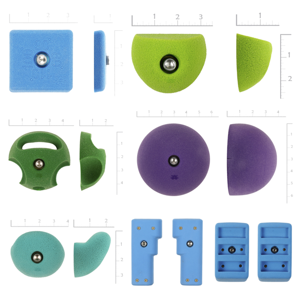 Picture for category System Holds, Tiles, and Peg Board Receivers